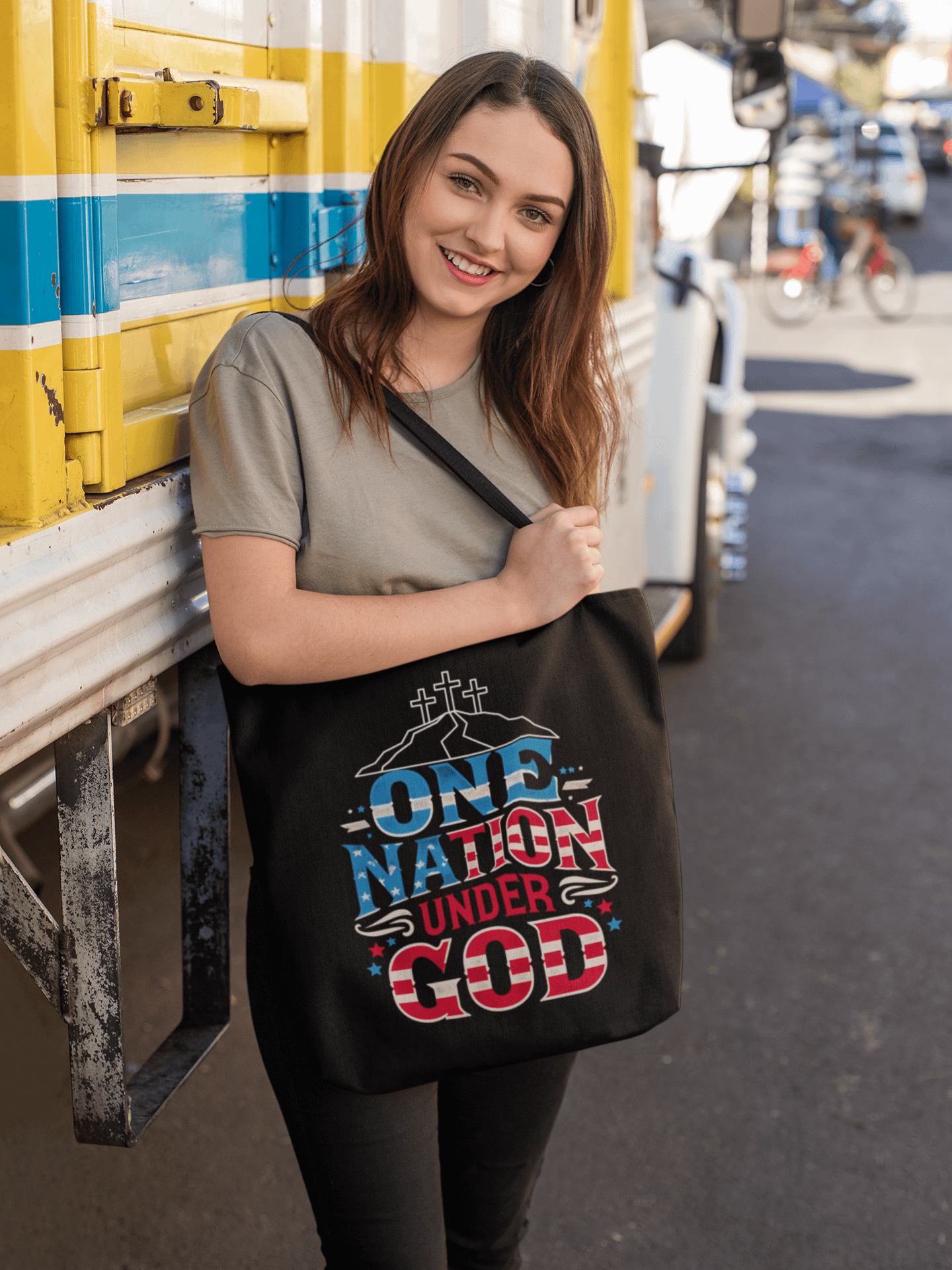 One Nation Under God Tote Bag product image (1)