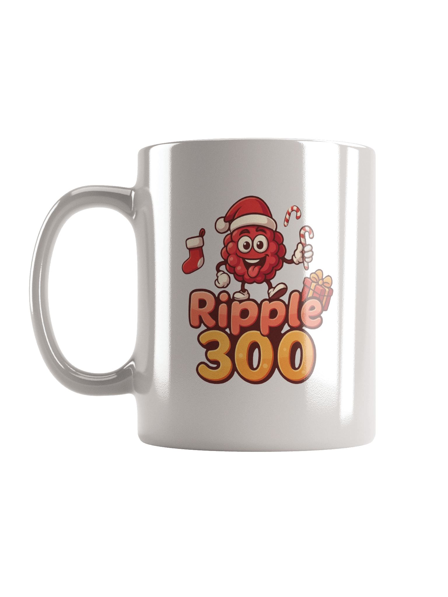 Ripple 300 Logo Candy Cane Mug product image (3)