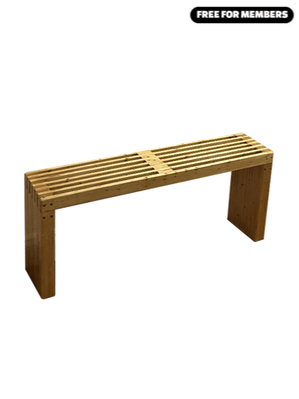[Build Plans] Self Squaring 1x3 Bench product image (1)