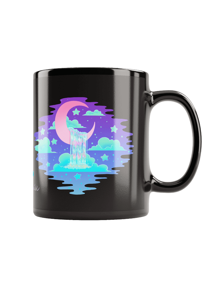 Moonfall Black Mug with Stars product image (1)