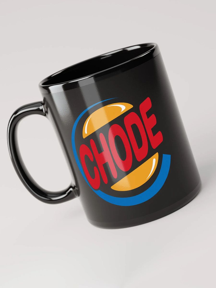 Chode Burger mug (black) product image (3)