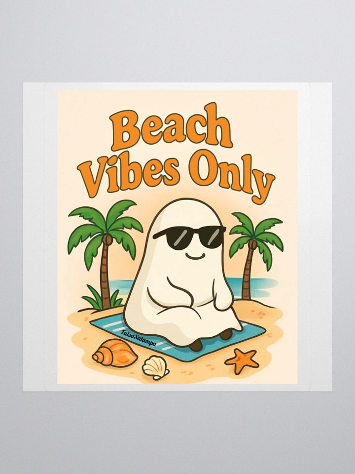 Ghostly Beach Vibes Sticker Pack product image (1)