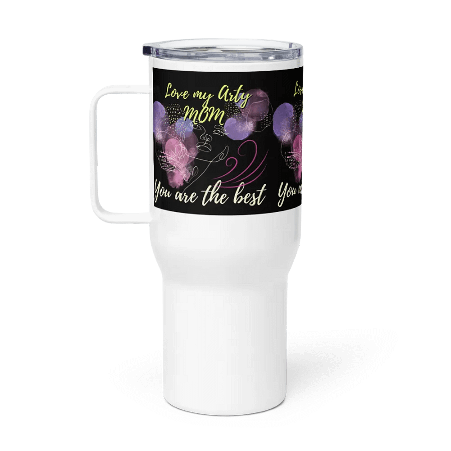 Artsy Mom Love Travel Mug gift for mothersday all Arty creative moms product image (1)
