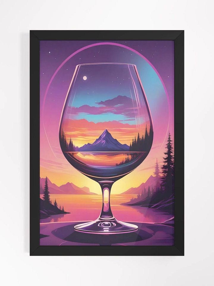 Bourbon Sunset Framed Poster product image (2)