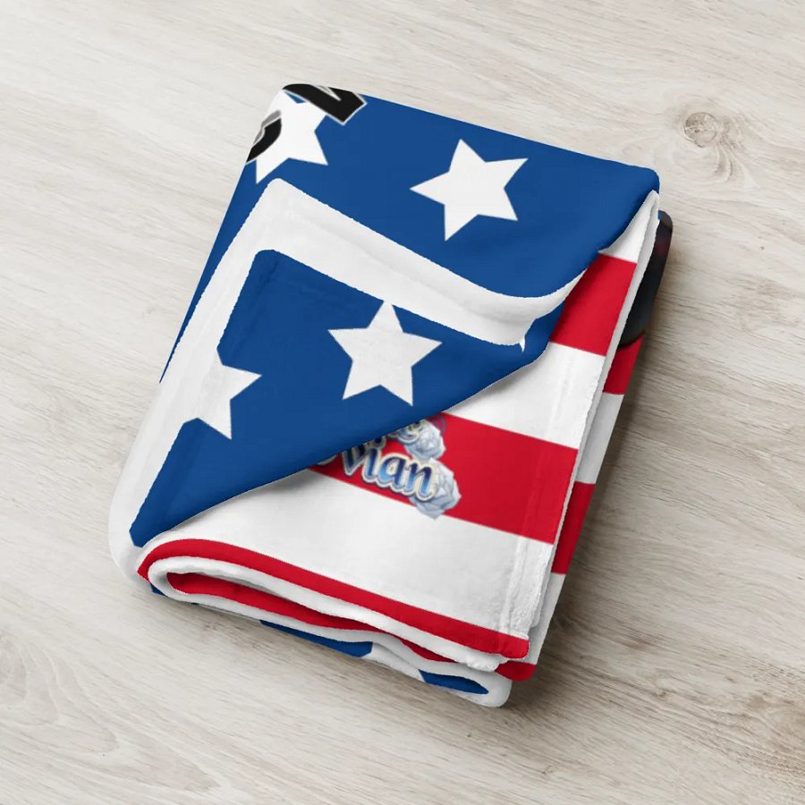 Whovie Moth for President Blanket product image (9)
