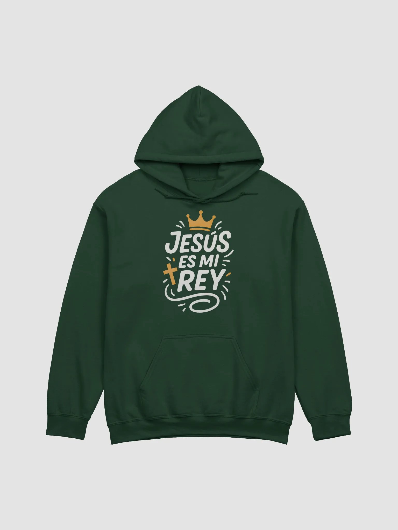 Sudadera Unisex Con Capucha | Jesús es mi Rey product image (28)