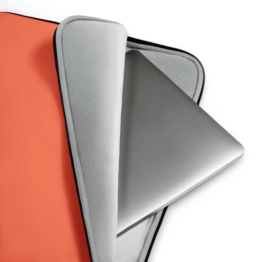 Heather Orange Laptop Sleeve product image (3)