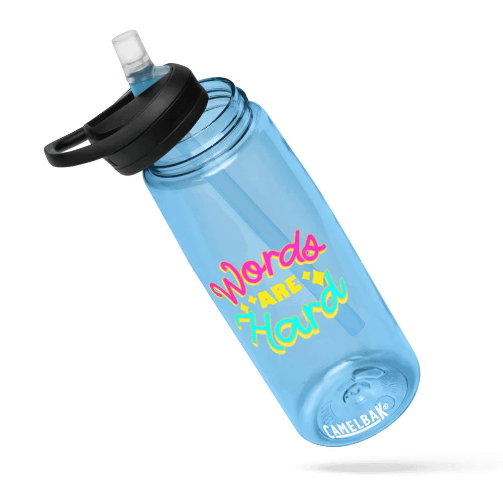 Word Are Hard Camelbak Water Bottle product image (63)