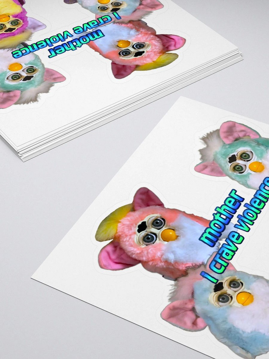 I Crave Violence Sticker product image (4)