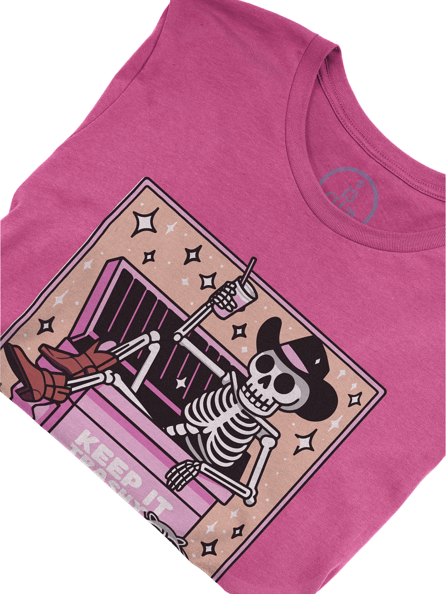 Keep It Trashy T-Shirt (Peach/Pink) product image (4)