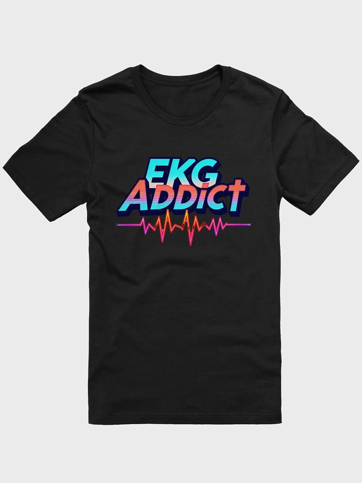 EKG Addict Heartbeat T-Shirt product image (7)
