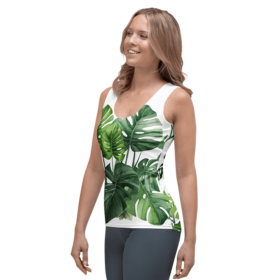Monstera Leaves Women's Tank Top product image (3)