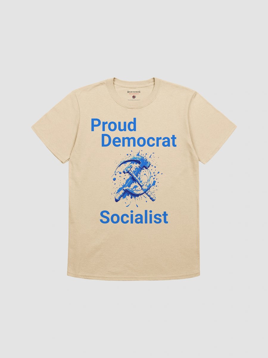 Proud Democrat Socialist Bold Identity Tee (A) product image (1)