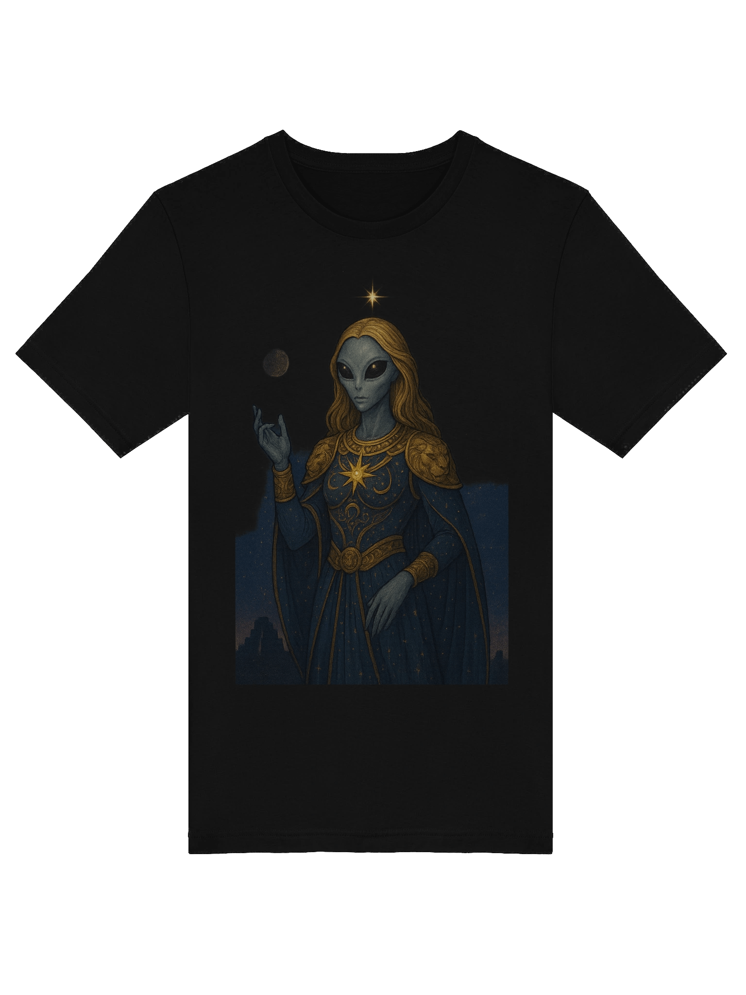 Celestial Alien hybrid T-Shirt product image (5)