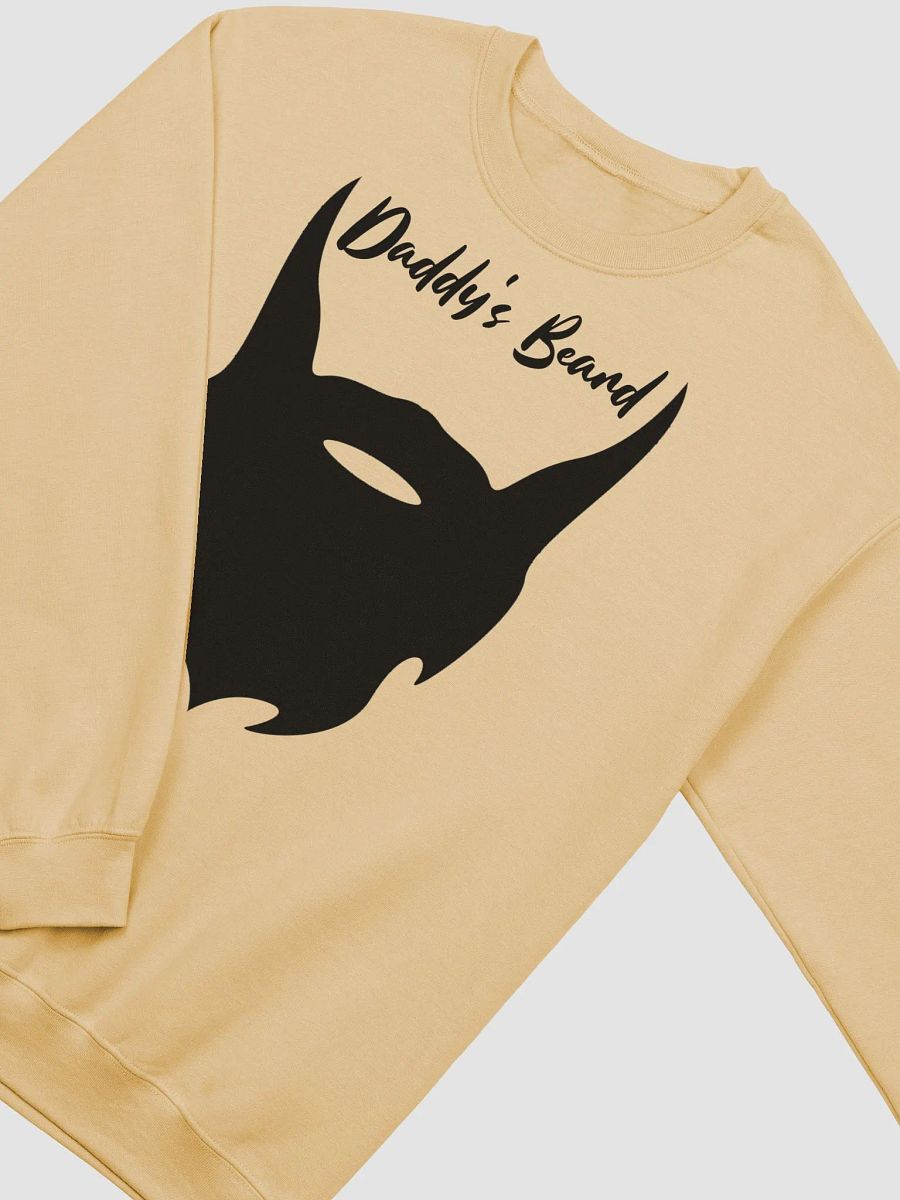 daddy's beard crewneck (black) product image (6)