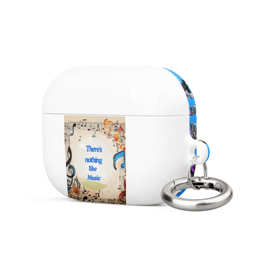 Musical Notes All-Over Print AirPods® Case product image (2)