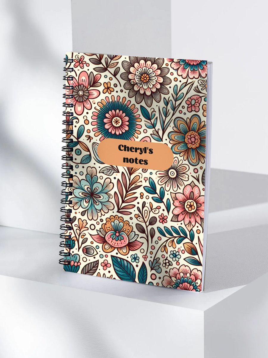 Cheryl's Notes Floral Notebook product image (4)