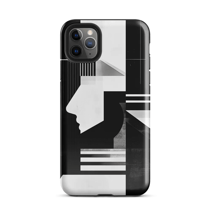 Abstract Persona 005 (Black) (Iphone Tough Case) product image (2)