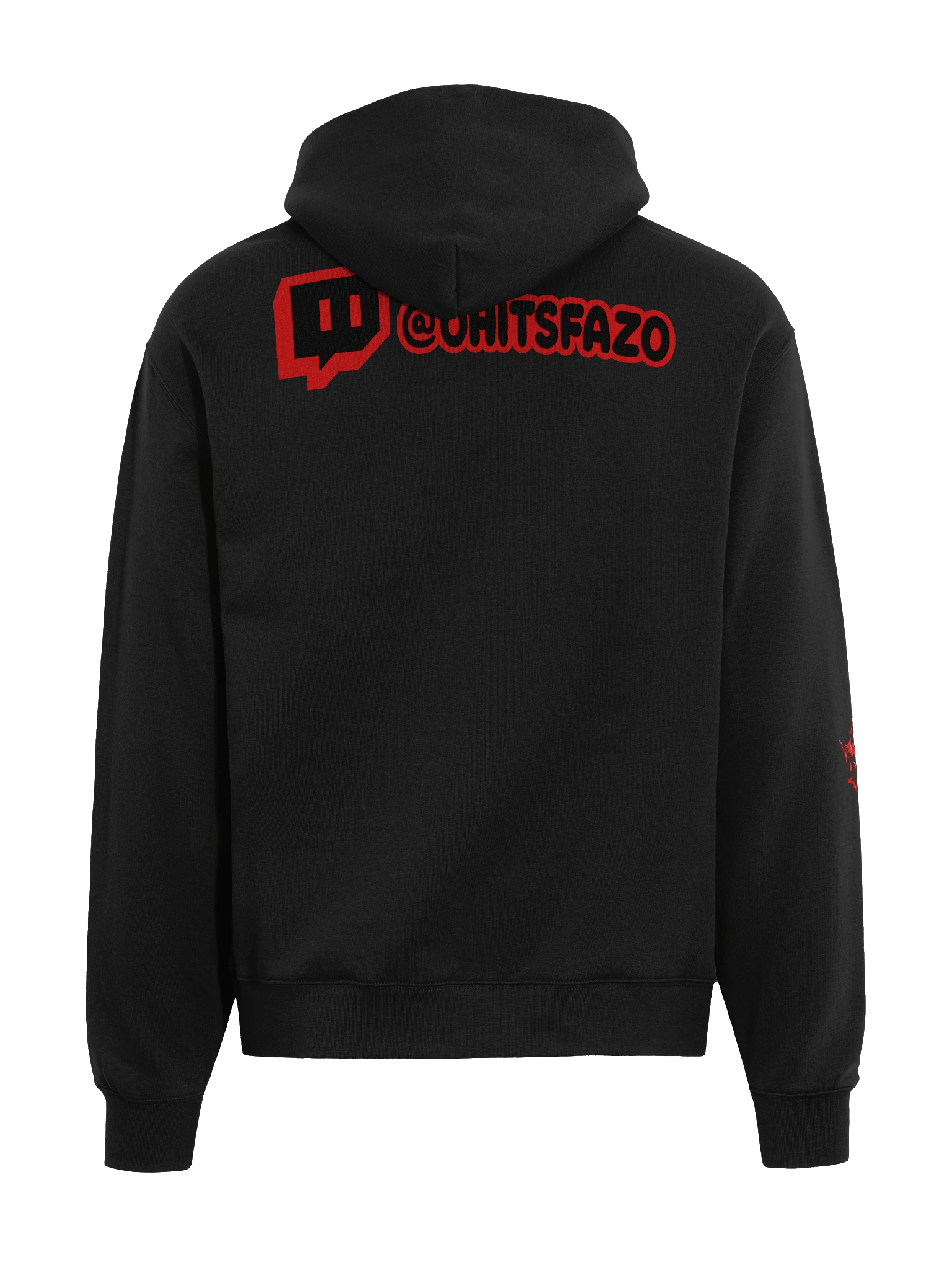 FAZO Twitch Logo Oversized Hoodie product image (5)