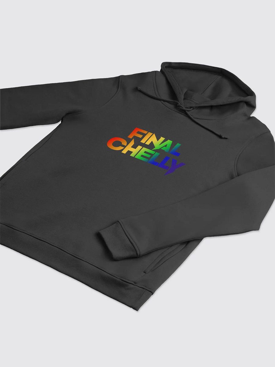 Pride Final Chelly Logo Womens Organic Printed Hoodie product image (3)