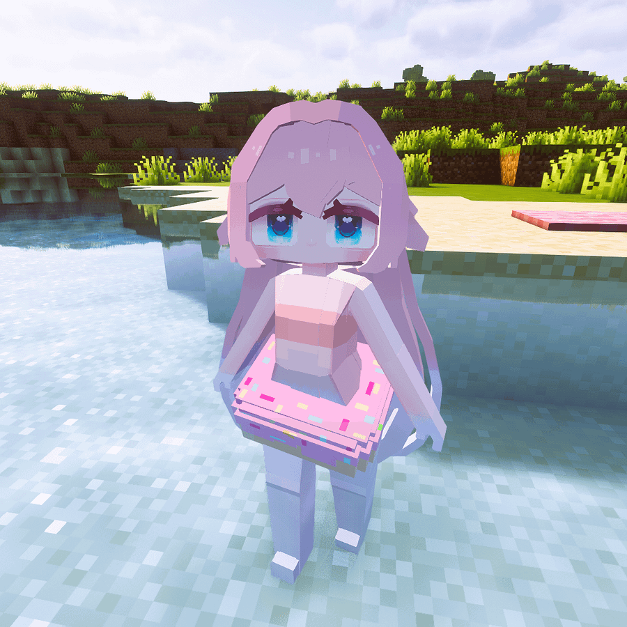 Pink Chibi | Yes Steve Model product image (3)