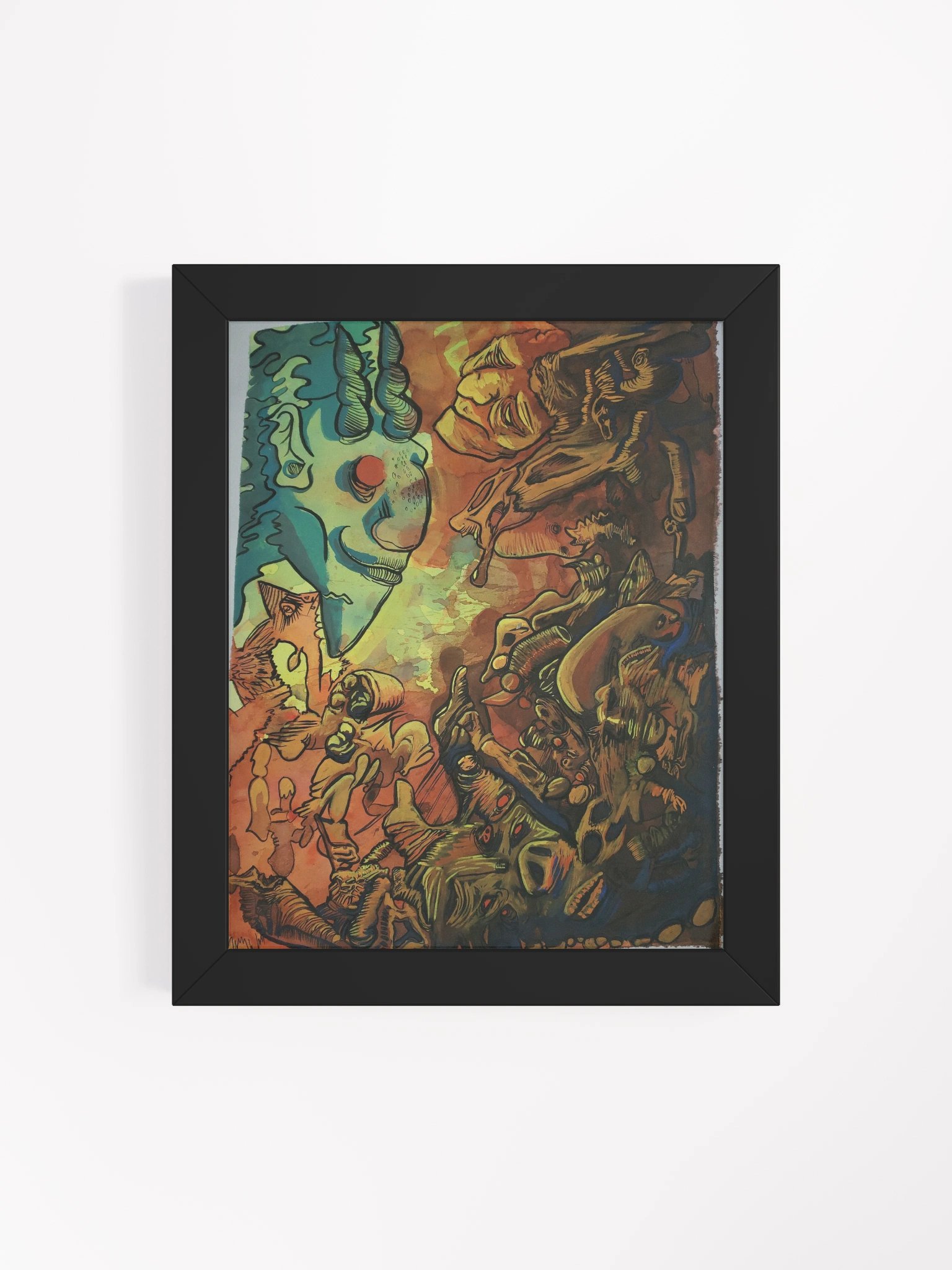 Hell Minions Framed Matte Poster product image (10)