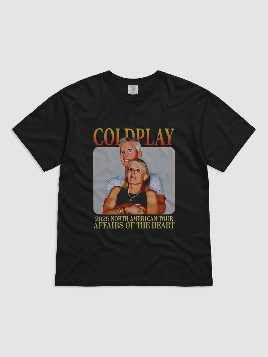 Coldplay’s kiss cam caught cheating 2025 north American tour affairs of the heart shirt product image (4)