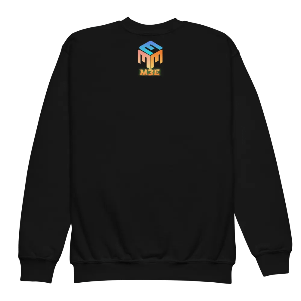M3E Cube Gradient Youth Sweatshirt product image (11)