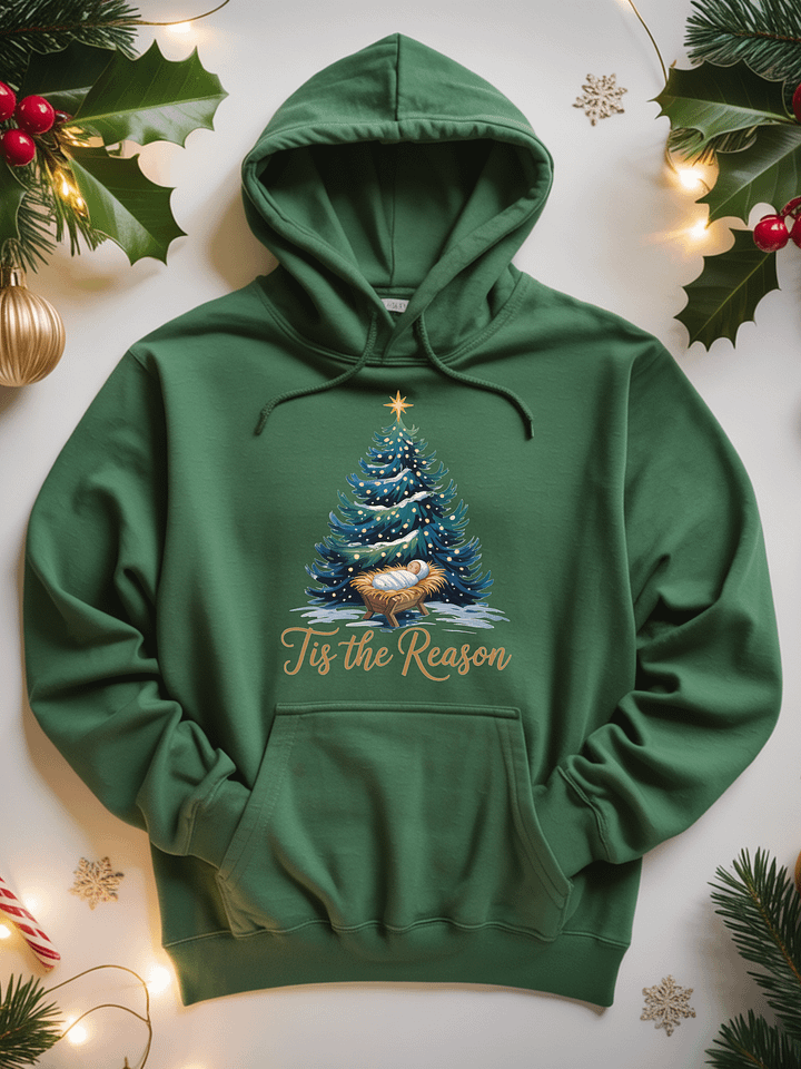 Christmas Hoodie Tis the Reason product image (1)