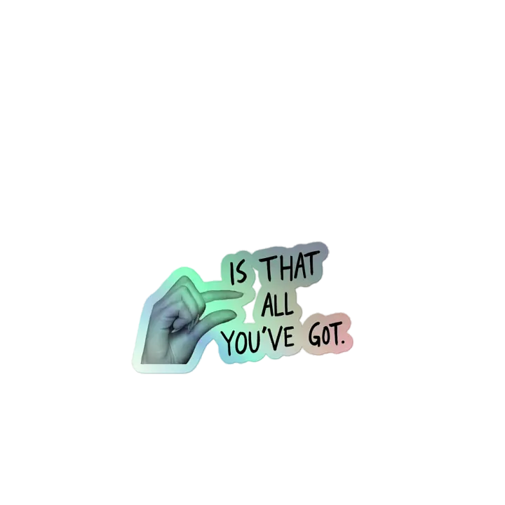 Lady Toys - Holographic Sticker Pack product image (1)