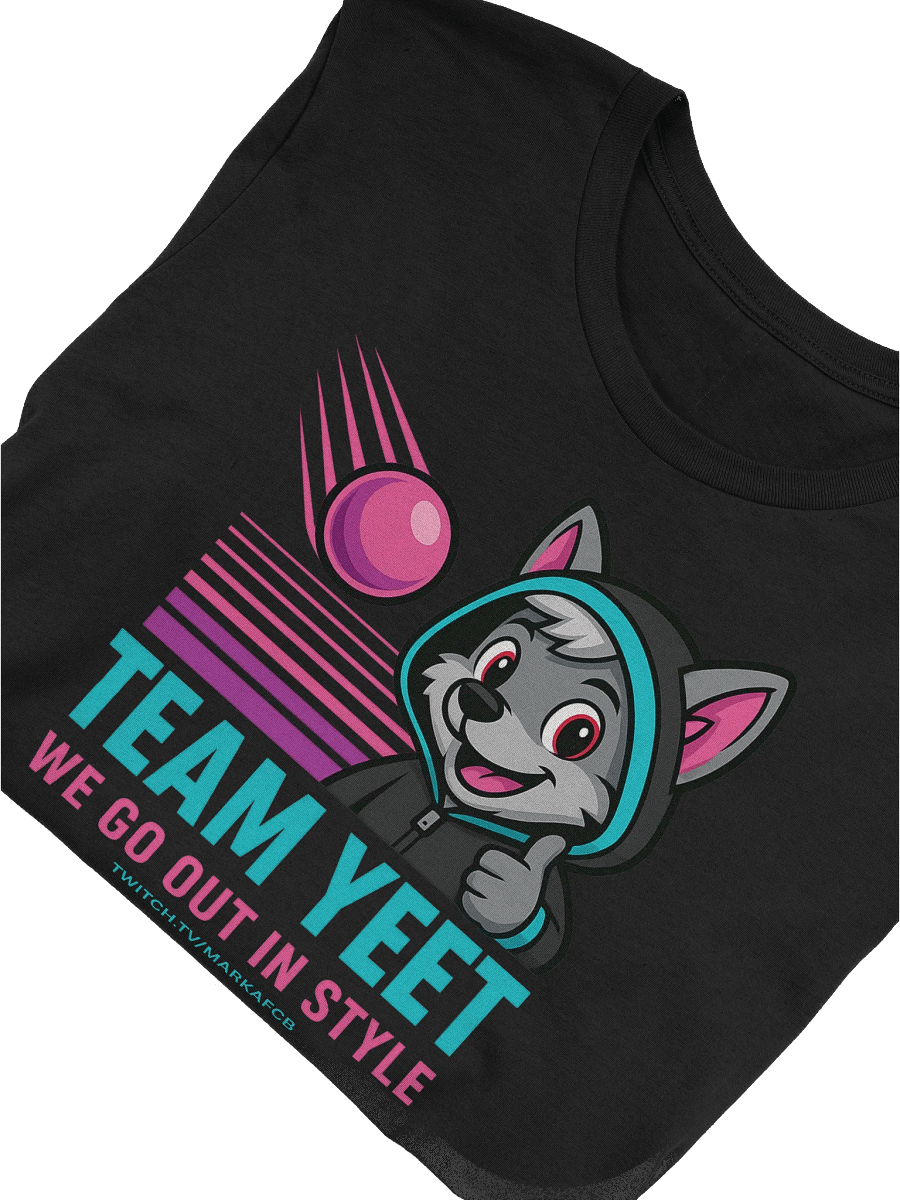 "TEAM YEET" TEE – Official Stream Mascot Edition product image (5)