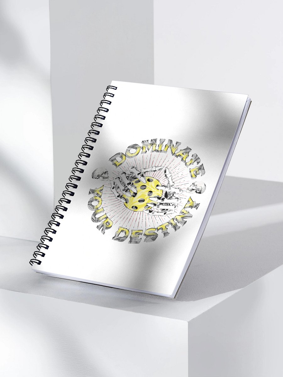 Dominate Your Destiny Pickleball Spiral Notebook product image (3)
