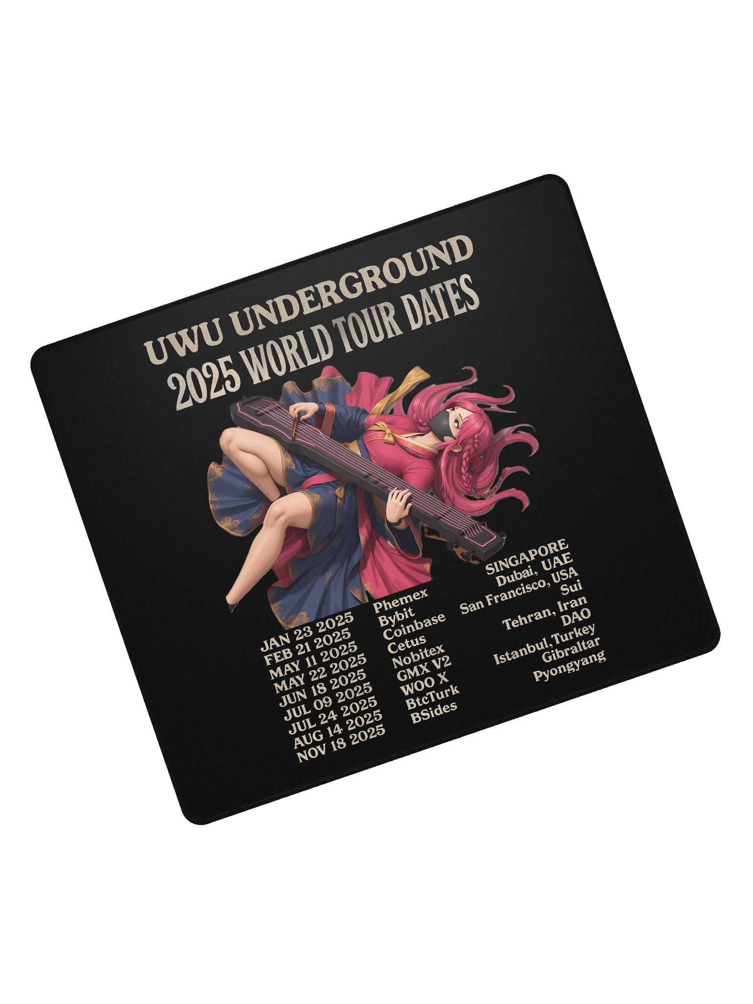 UwU World Tour - Yuki - Ltd Edition - 2025 - Mouse Pad 2 product image (7)