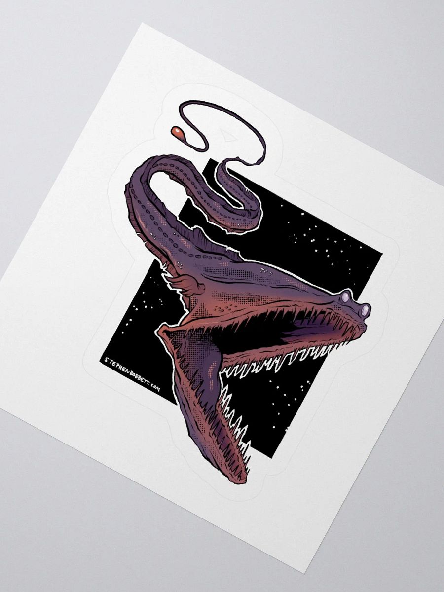 Gulper Eel Kiss Cut Sticker product image (4)