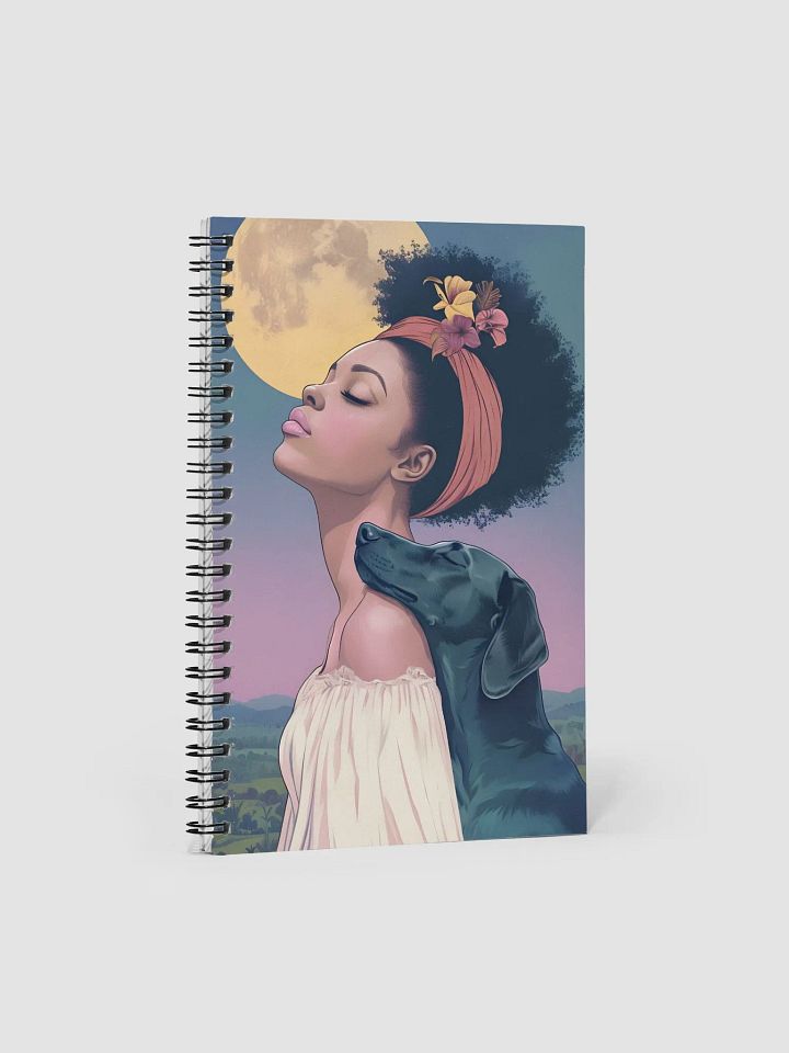 Libreta Jíbara Afro-Puertorriqueña con Perro product image (1)