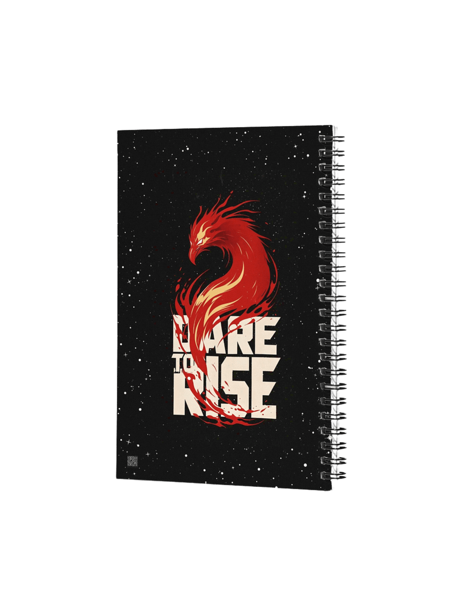 Dare To Rise Spiral Notebook product image (2)