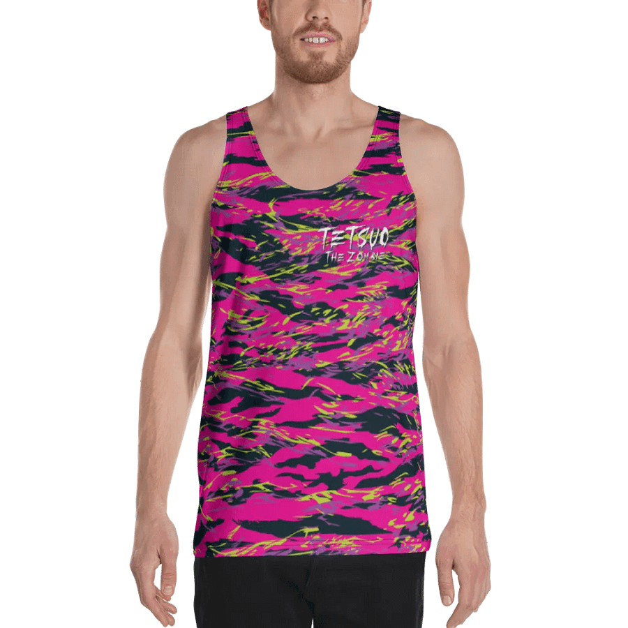 Pink Camo Sublimated Tank Top product image (4)