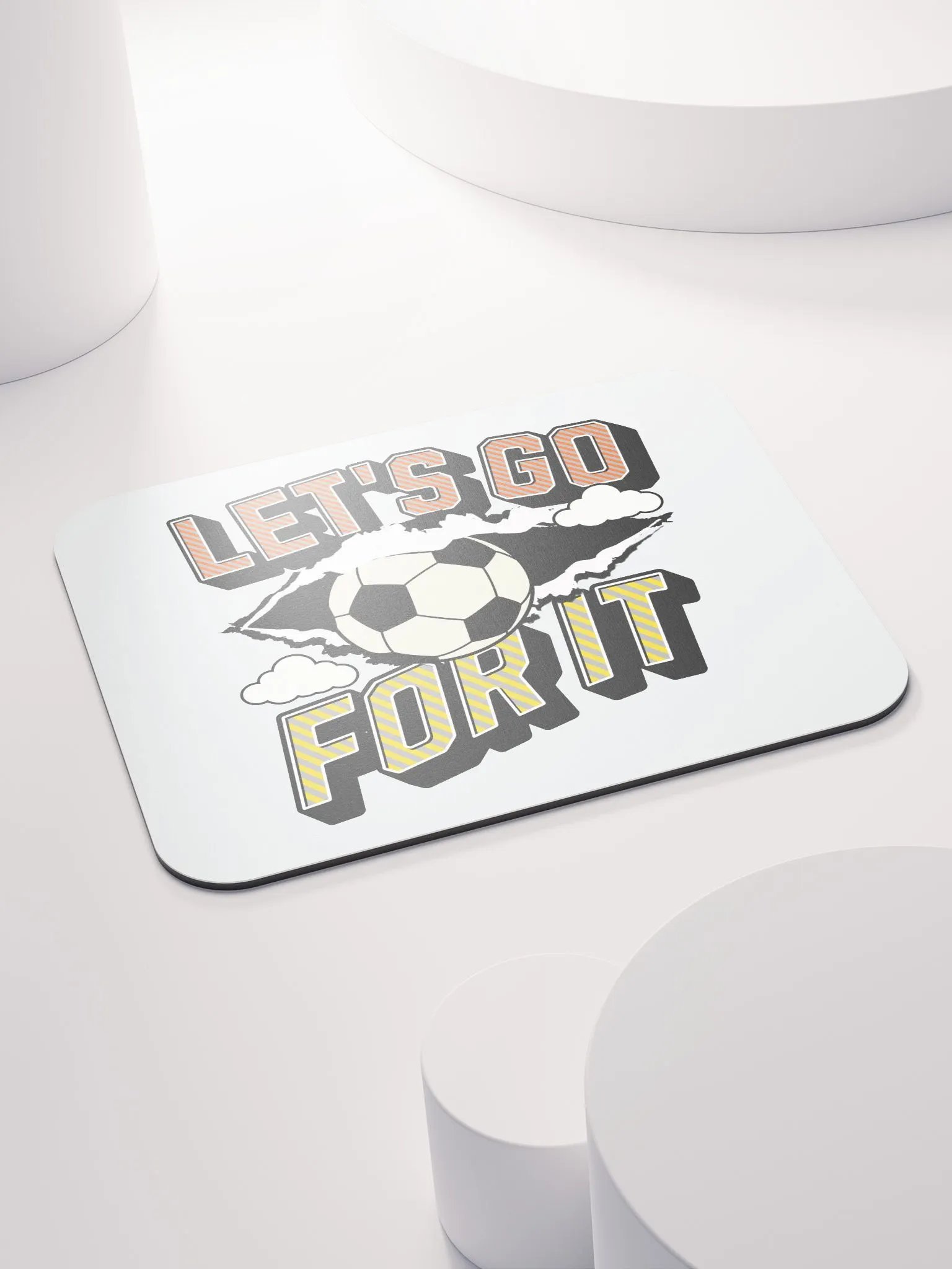 Lets Go For It Soccer Burst Mouse Pad product image (4)