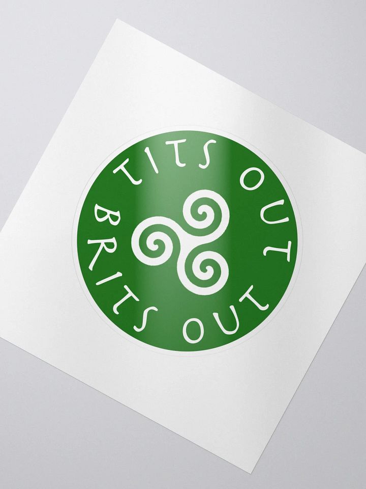 Tits Out Brits Out Sticker product image (2)