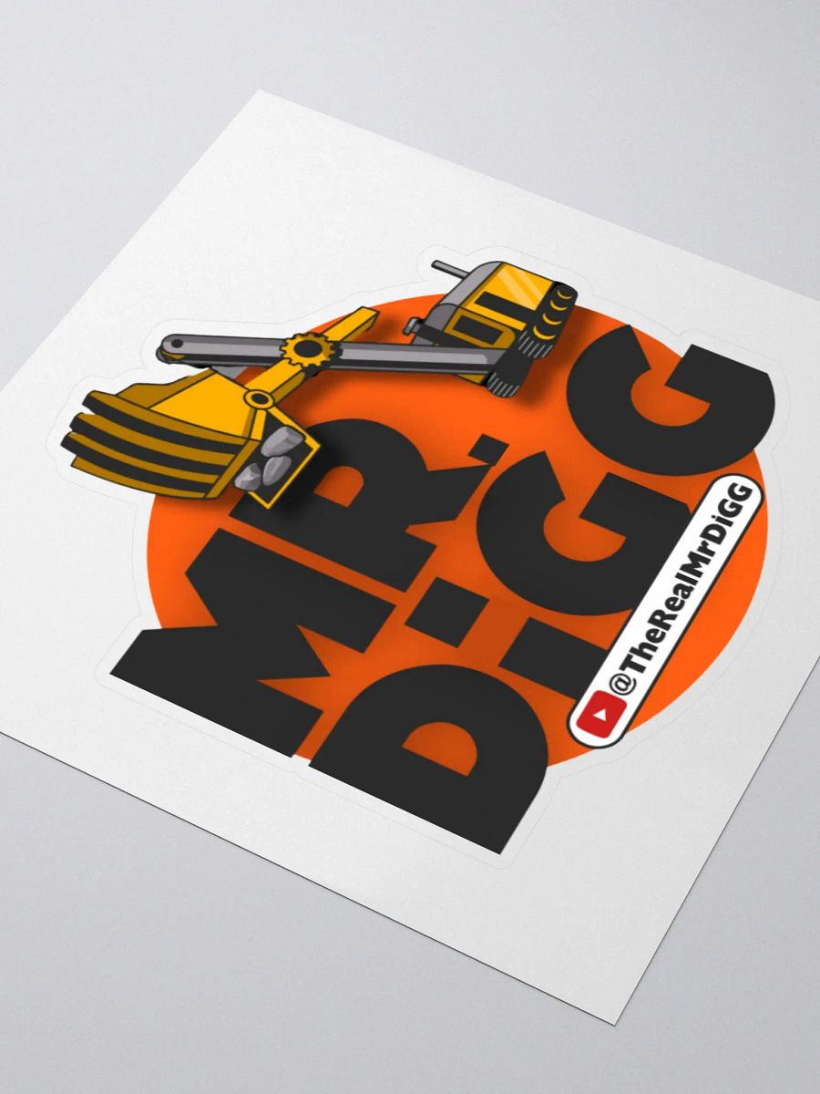 Mr. DiGG Vinyl Stickers product image (8)