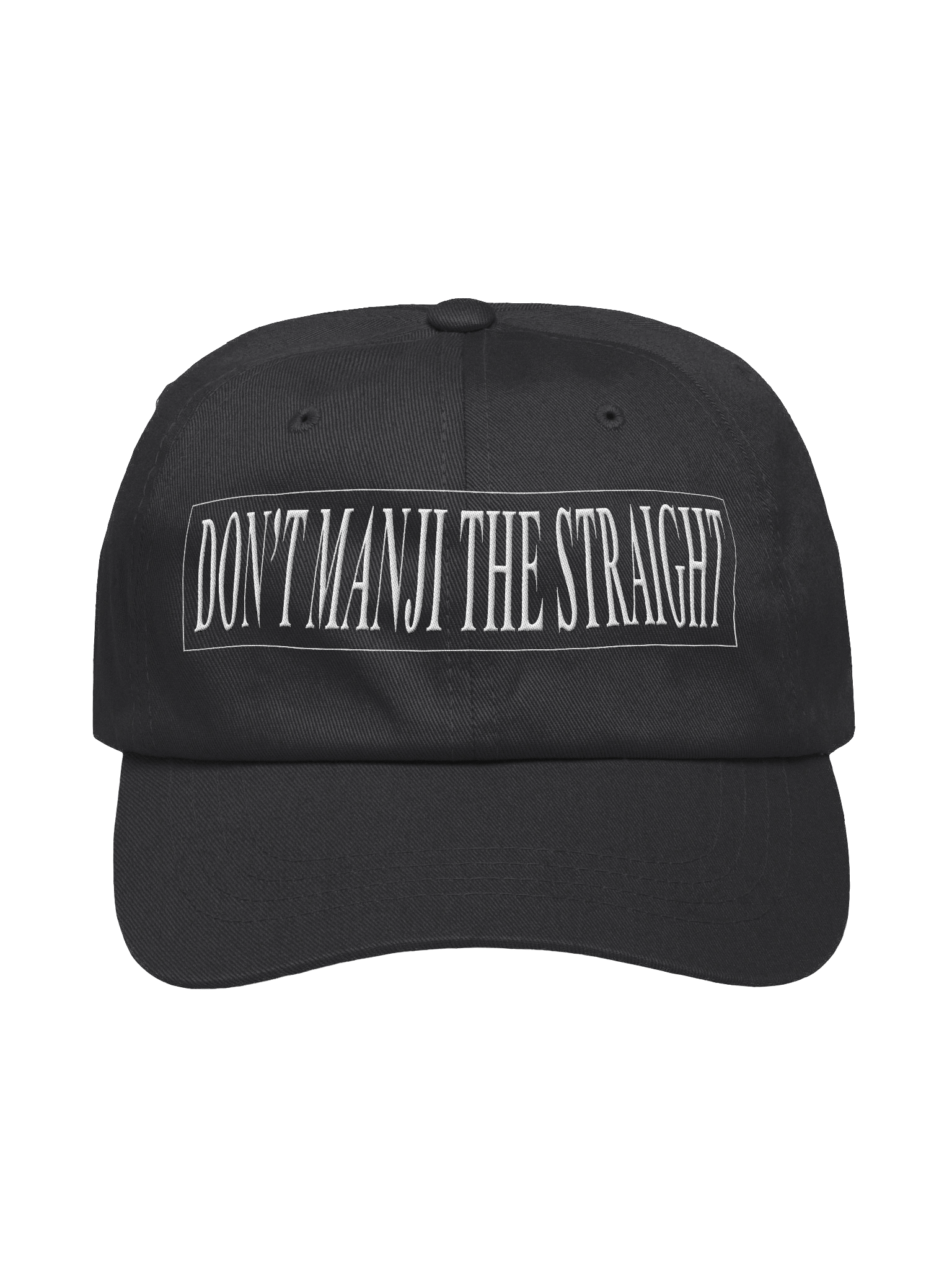 DONT MANJI Dad Hat product image (1)