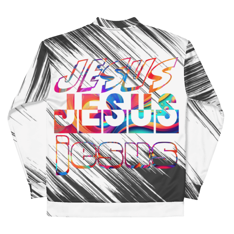 The Name of Jesus Collection - All-Over Print Bomber Jacket product image (6)