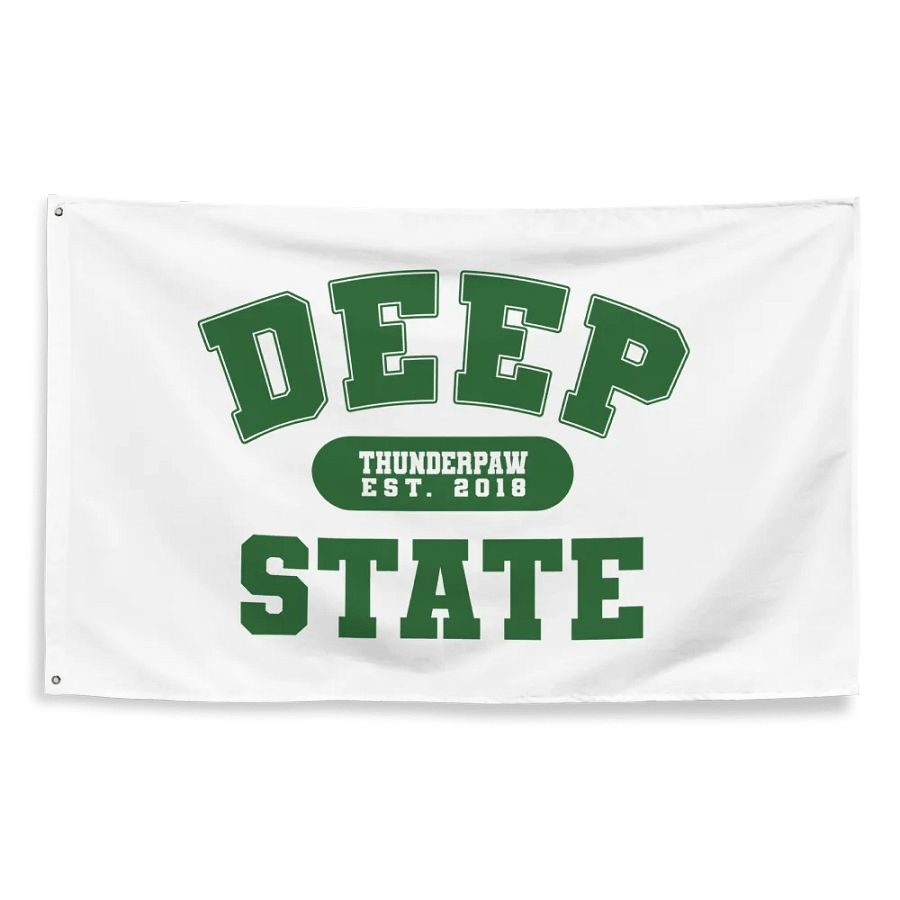 Deep State Varsity Flag / Wall Banner product image (9)