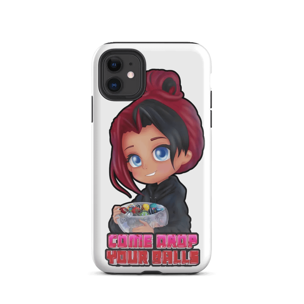 Drop Your Balls iPhone Case (Pink & Red) product image (24)