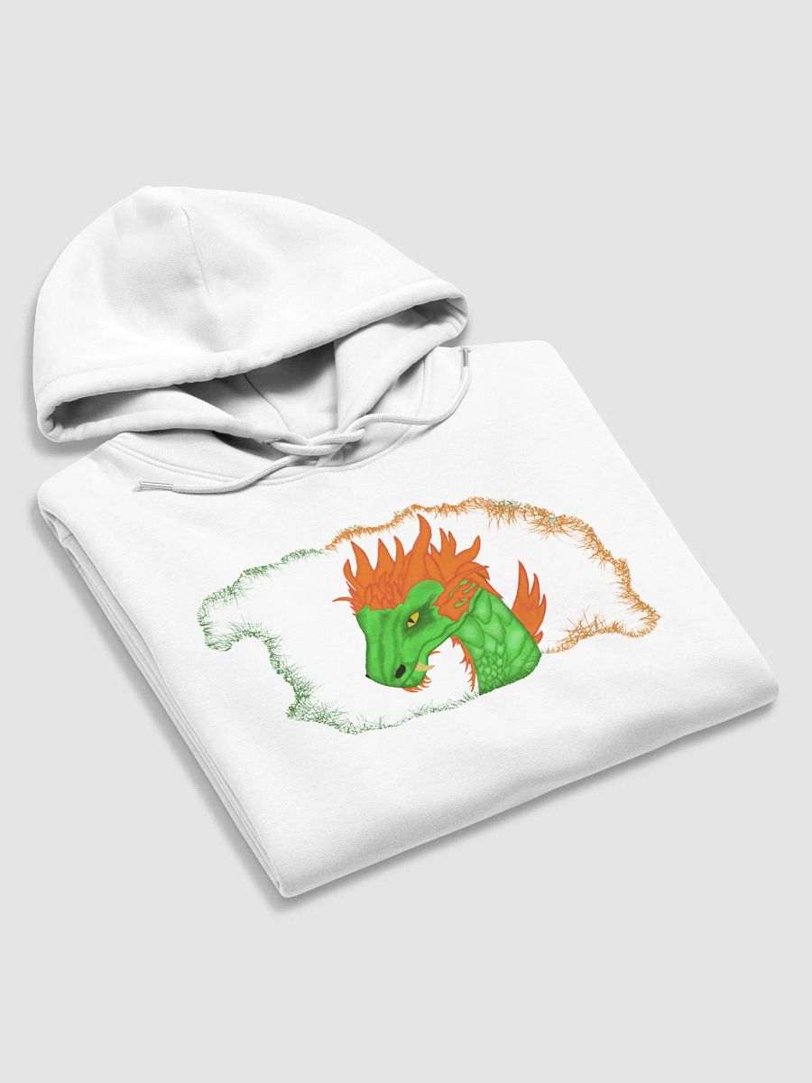 Fiery Dragon Unisex Eco Hoodie product image (5)