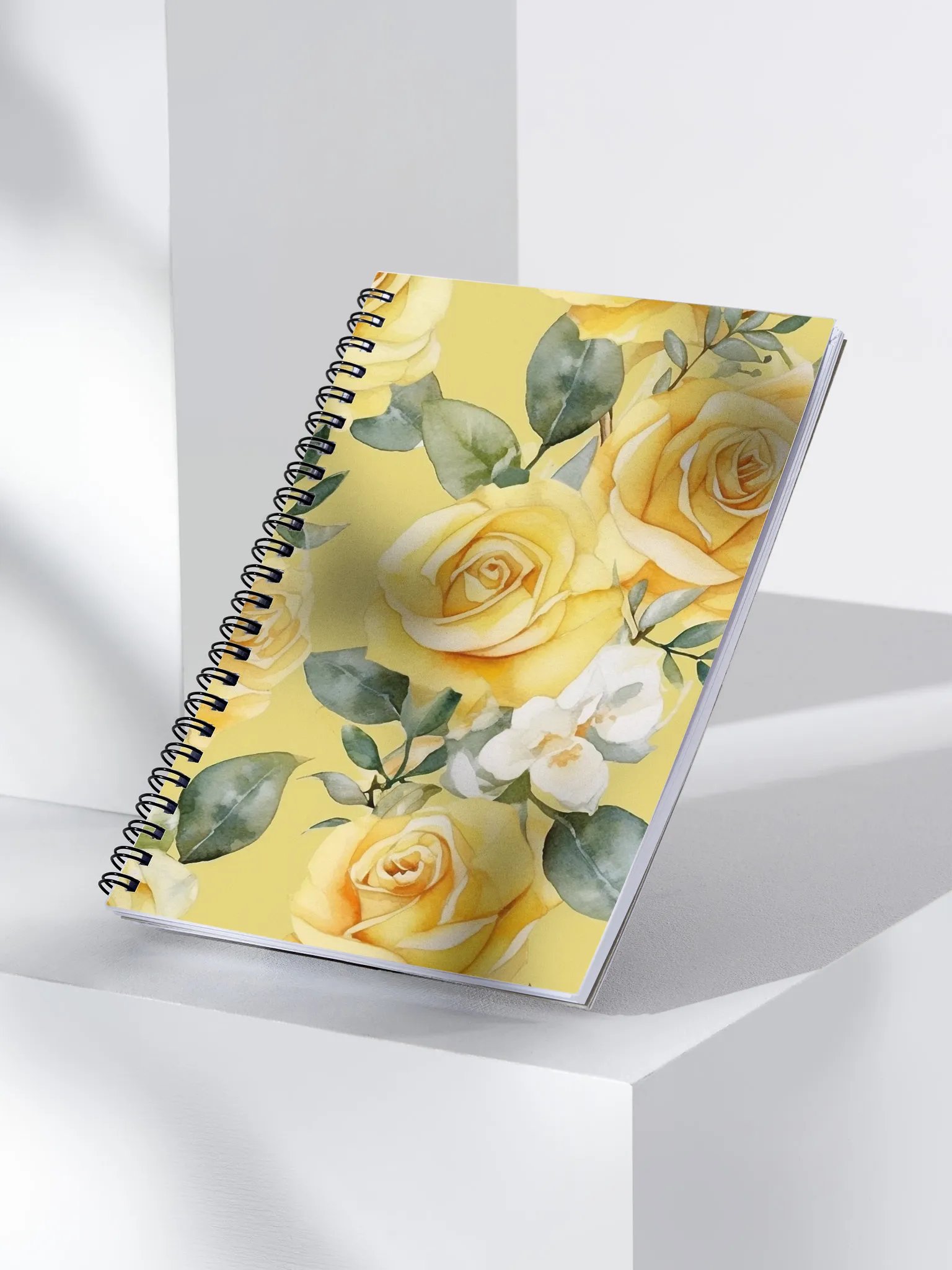 Garden Rose Glam: Spiral Notebook product image (3)