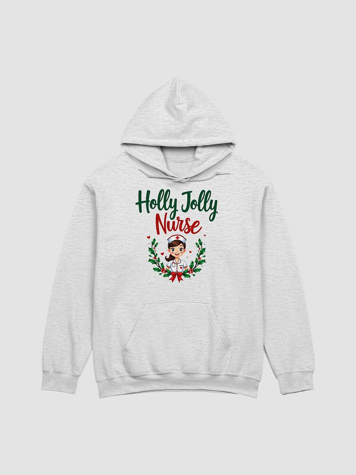 Cheerful Holly Jolly Nurse Hoodie product image (4)