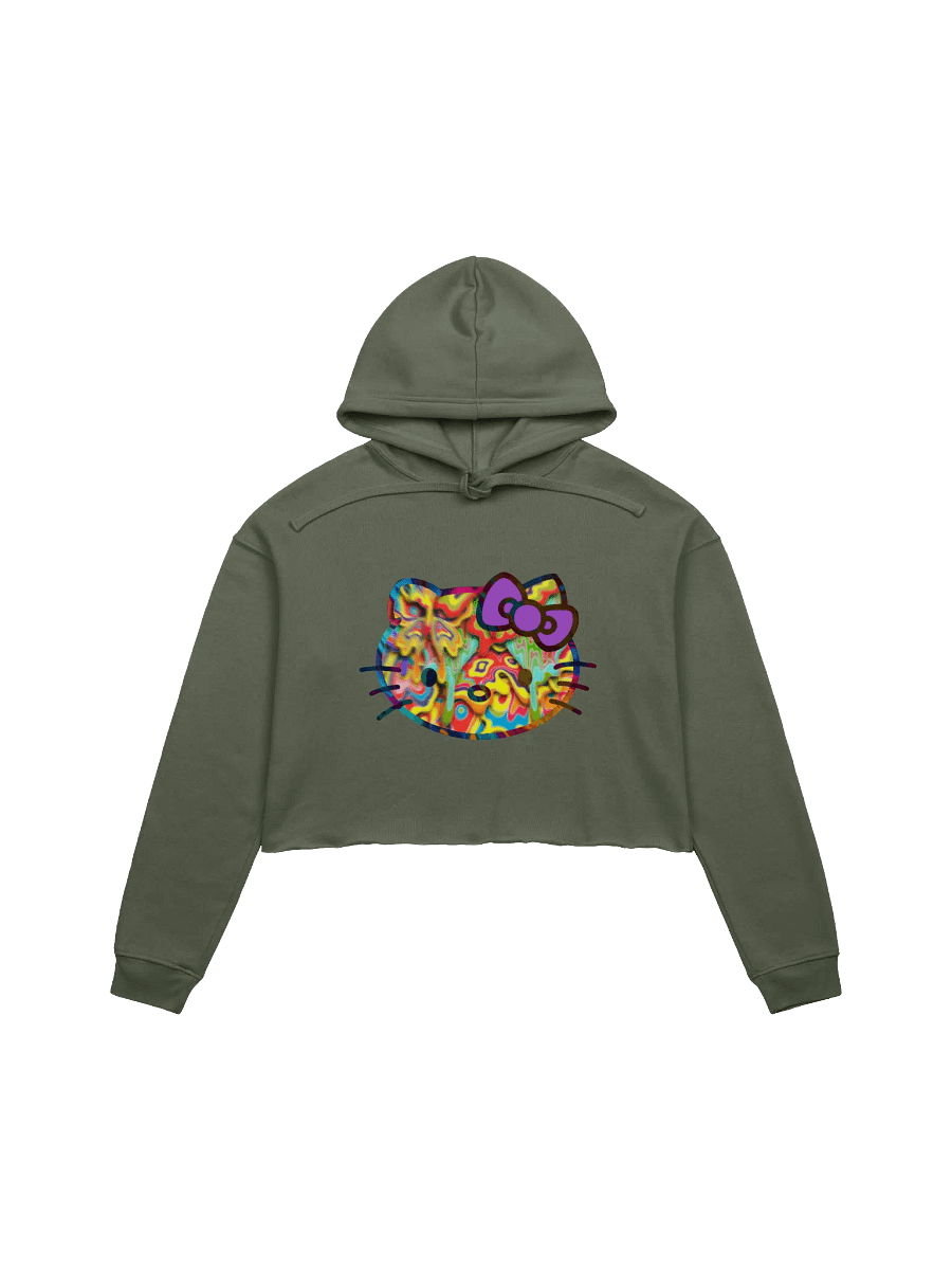 Hello Drippy Cropped Hoodie product image (1)