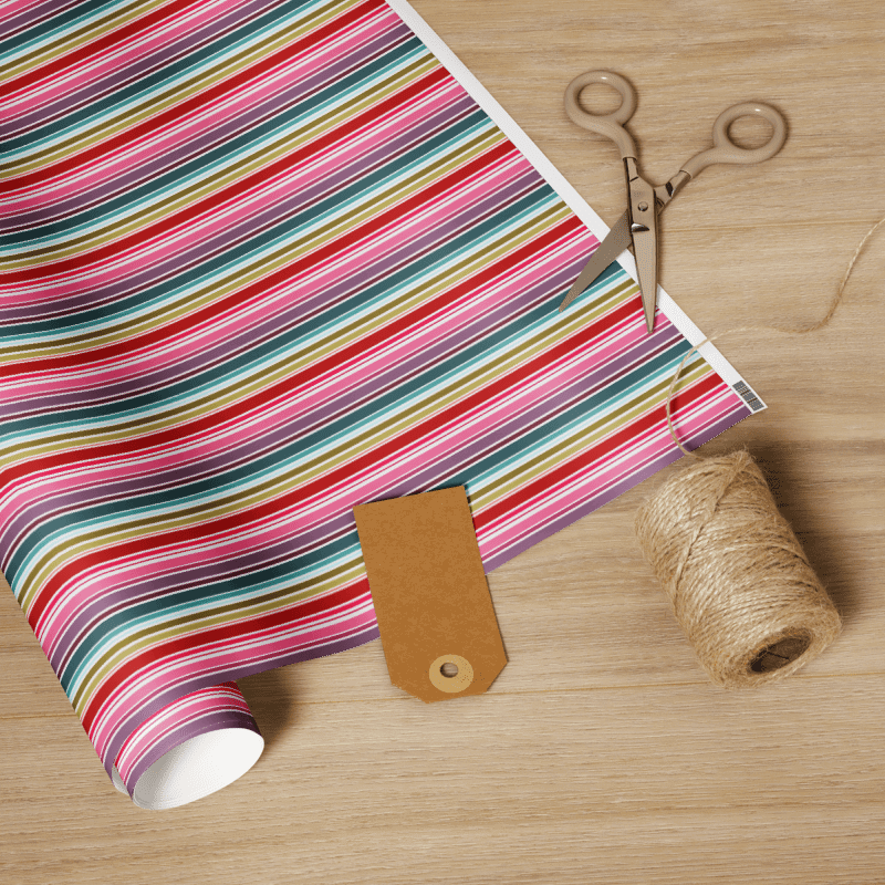 Candy Stripes Pattern – Wrapping Paper product image (1)