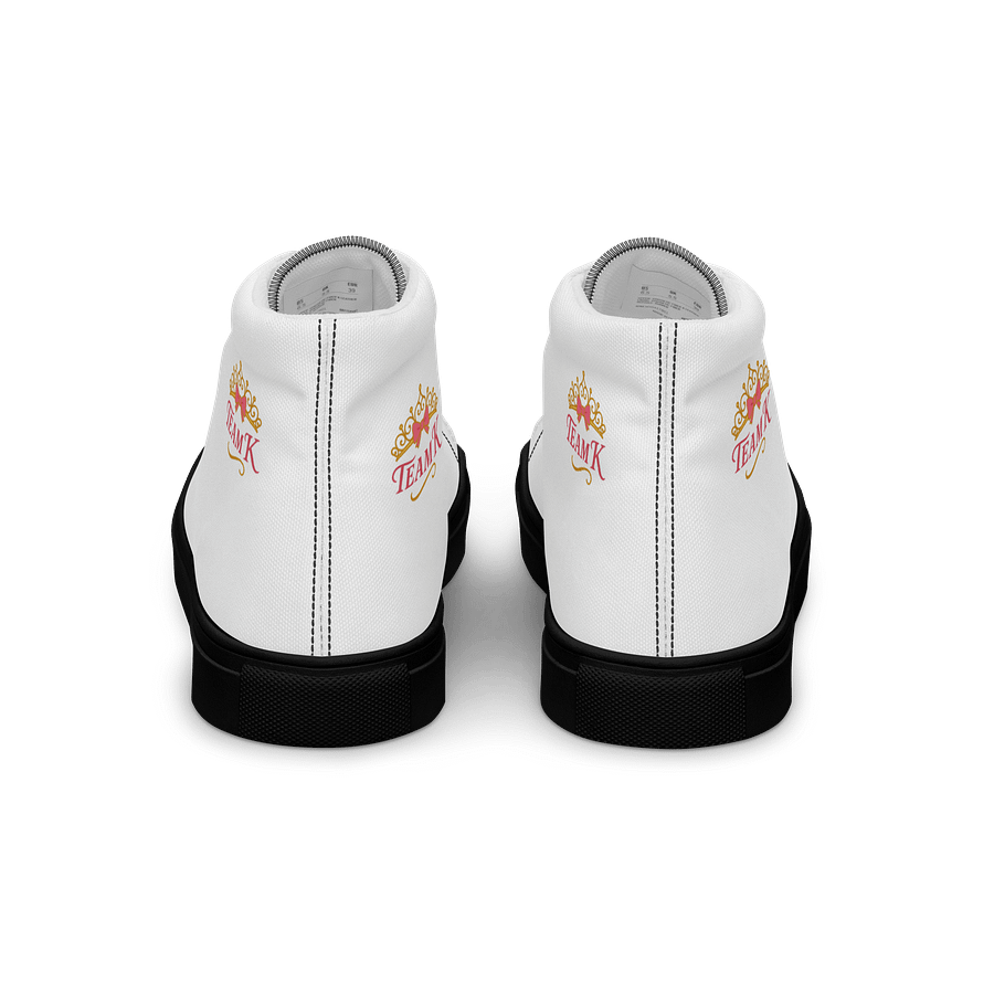 Team K (V-1) Women's High Top Canvas Shoes product image (4)